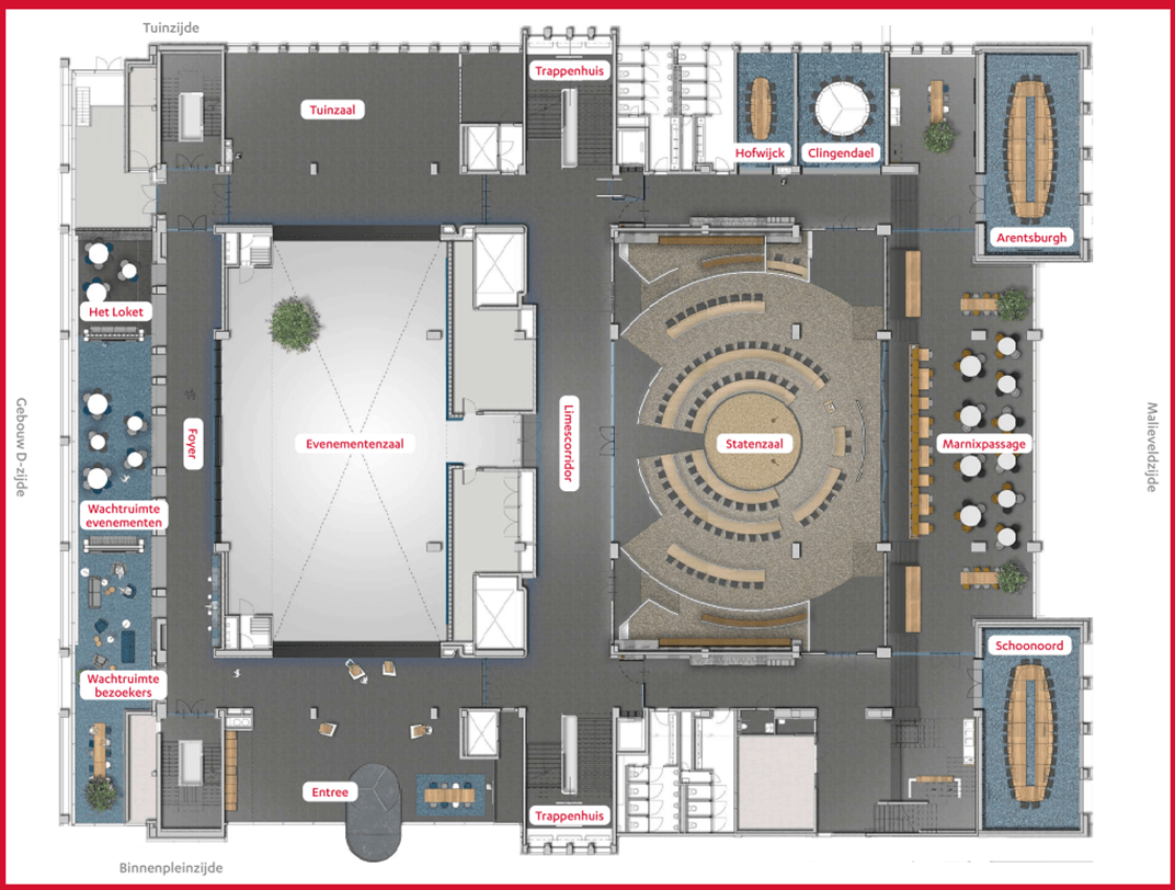 Plattegrond begane grond